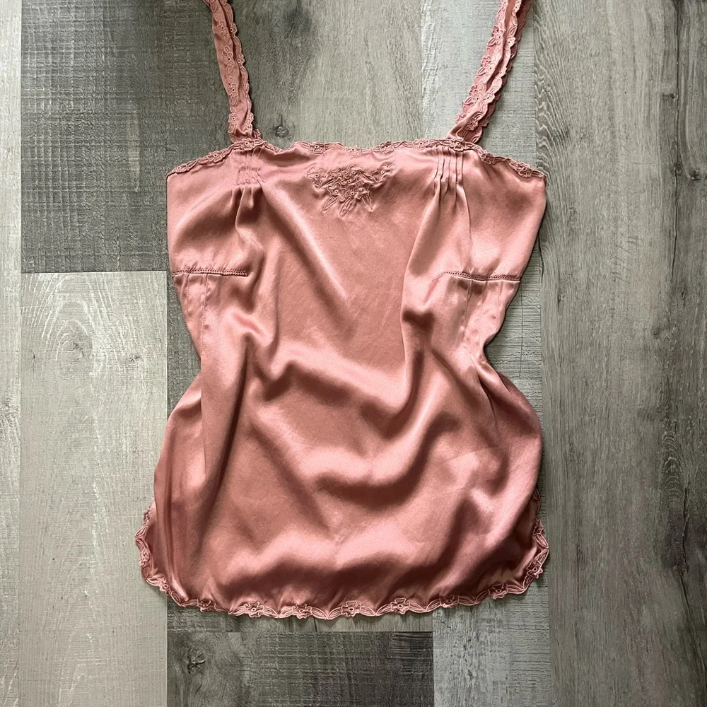 Y2K Rebecca Taylor Silk Camisole Size 2 - Picture 1 of 6